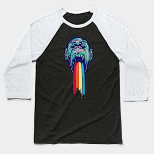 Rainbow Monkey Baseball T-Shirt